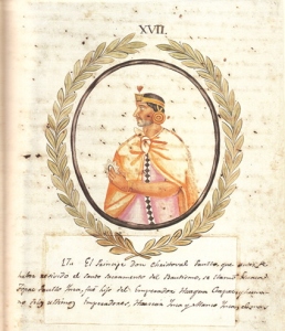 Don Cristóbal Paullu Inca.