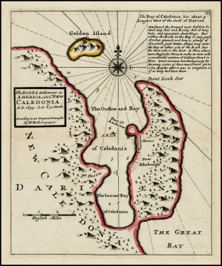 The Scots settlement in America called New Caledonia