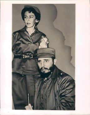Fidel Castro y Celia Sánchez